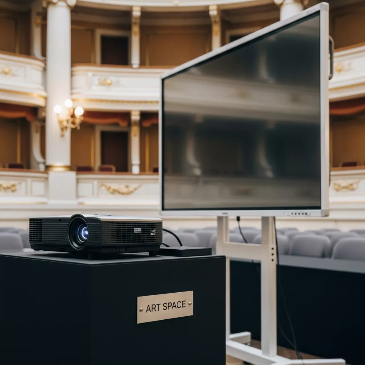 Аренда Комплект интерактивный Classic Solution CS 730ST КФ Classic Solution CS IR 69Tp в Зимнем театре — ART SPACE