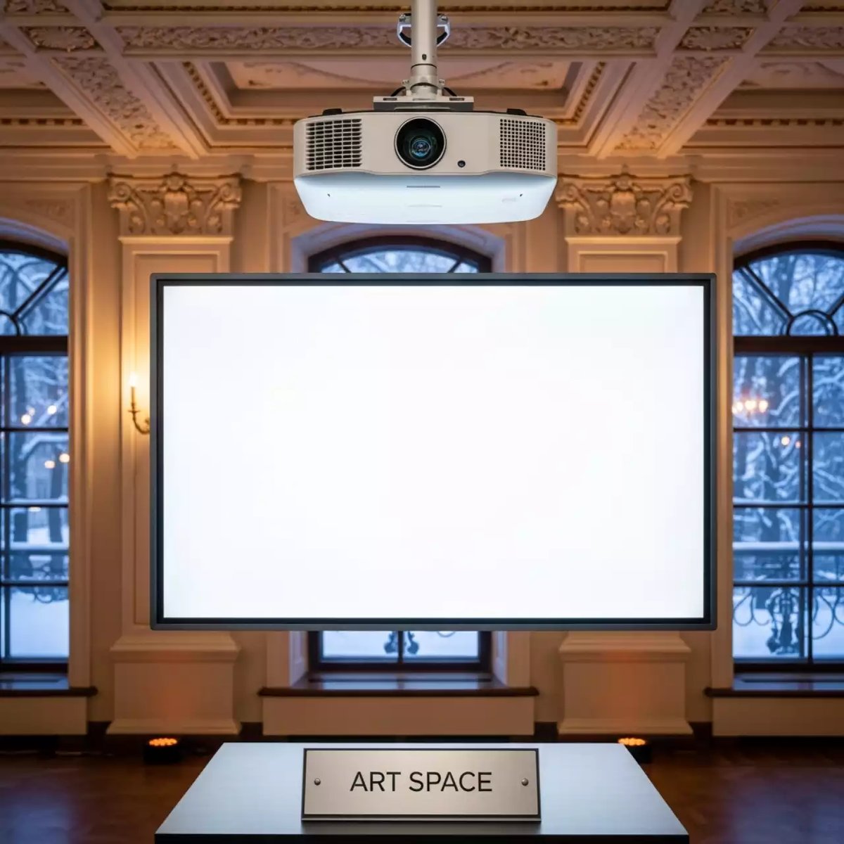 Аренда Комплект интерактивный IQBoard DVT TN082 проектор Infocus INV30 крепление Wize WTH87150 в Stella di Mosca — ART SPACE