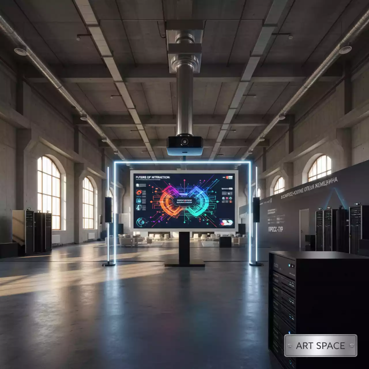 Аренда Комплект интерактивный проектор ViewSonic PS501X доска CS IR 87Ts крепление CS PRS 14B в конгресс-холле отеля Жемчужина — ART SPACE