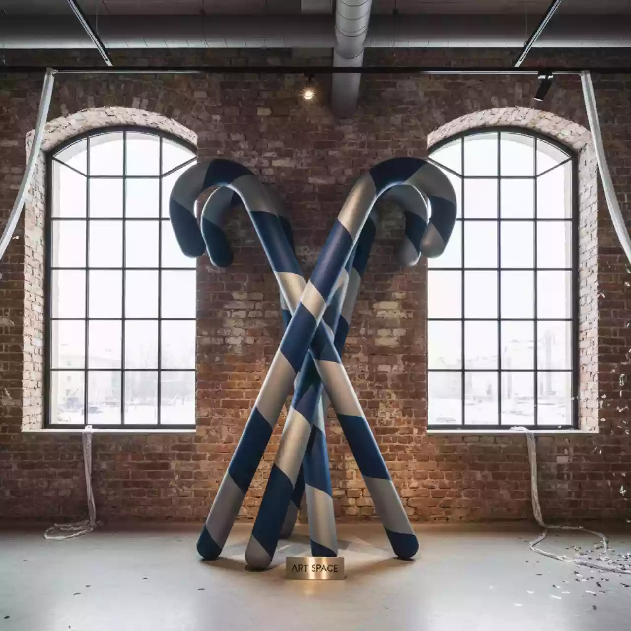 Аренда Комплект карамелей рождественская трость в Boutique Hotel PORTUM 1905 — ART SPACE