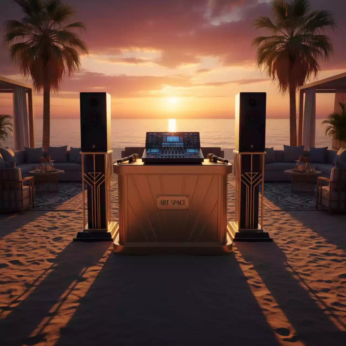 Аренда Комплект караоке базовый 6 на пляже «Ривьера» — ART SPACE