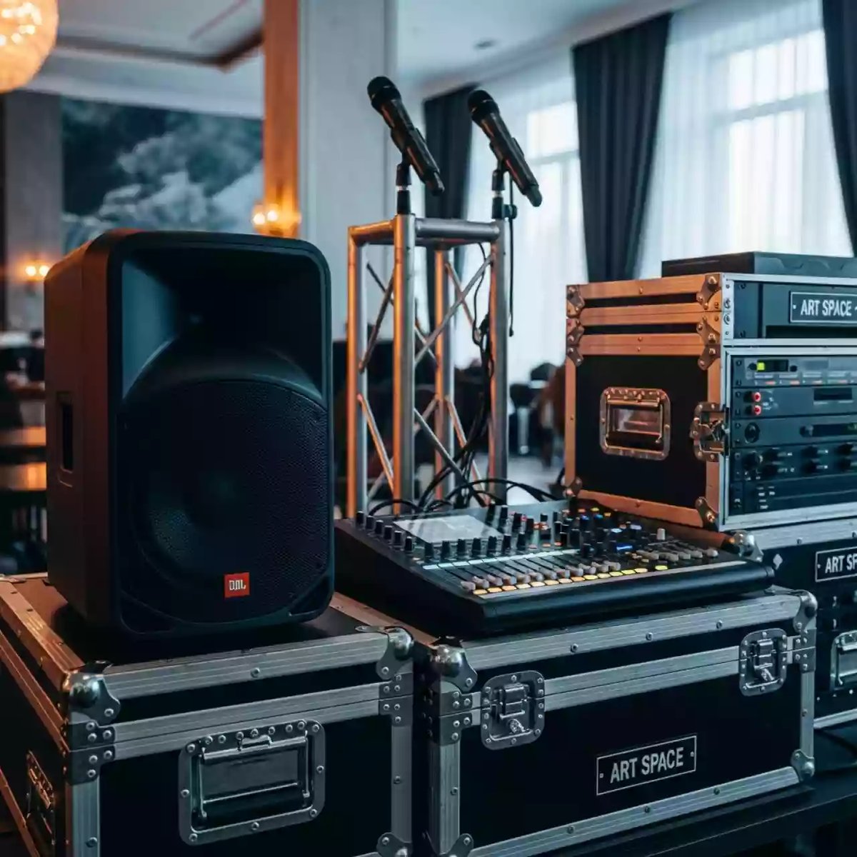 Аренда Комплект караоке JBL со звукооператором в Grand Karat Sochi — ART SPACE