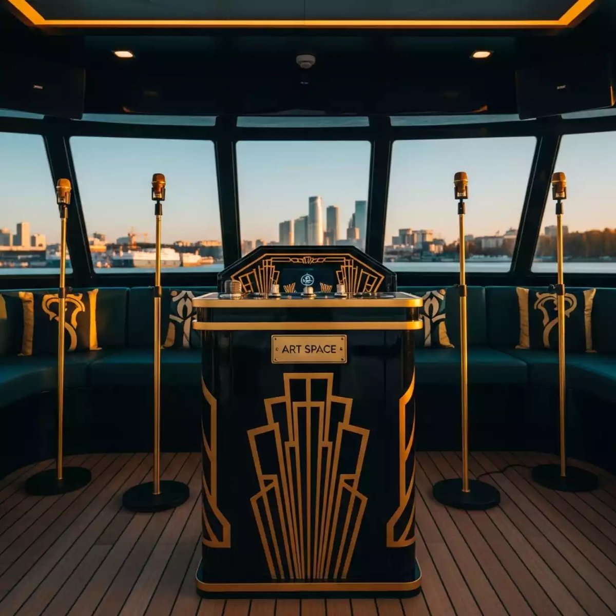 Аренда Комплект караоке M на VIP-яхте (Имеретинский порт) — ART SPACE