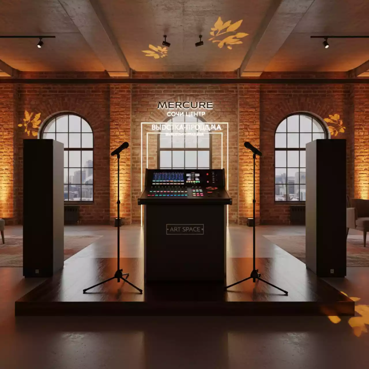 Аренда Комплект караоке профессиональный в Mercure Сочи Центр — ART SPACE