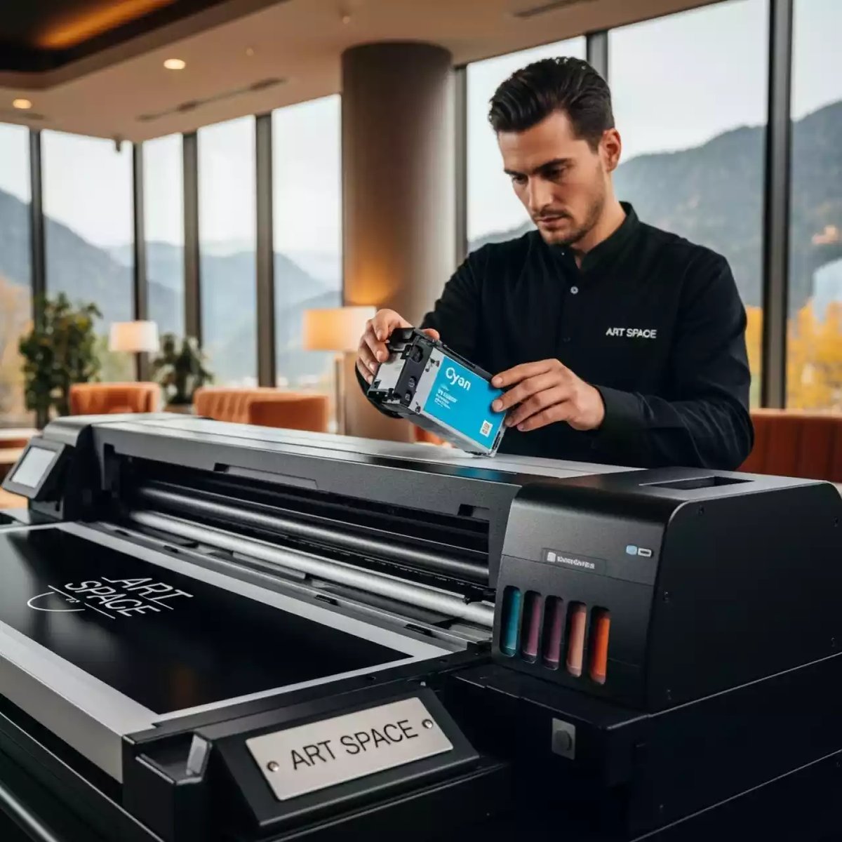 Аренда Комплект картриджей ColorWave 650 Cyan в Поляна 1389 Отель и Спа — ART SPACE