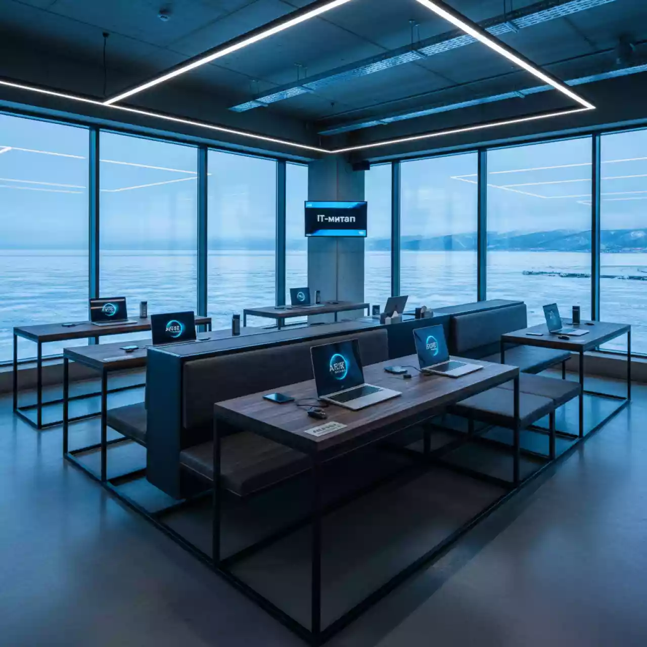 Аренда Комплект Компакт 1 Лофт в ресторане «Sanremo» — ART SPACE