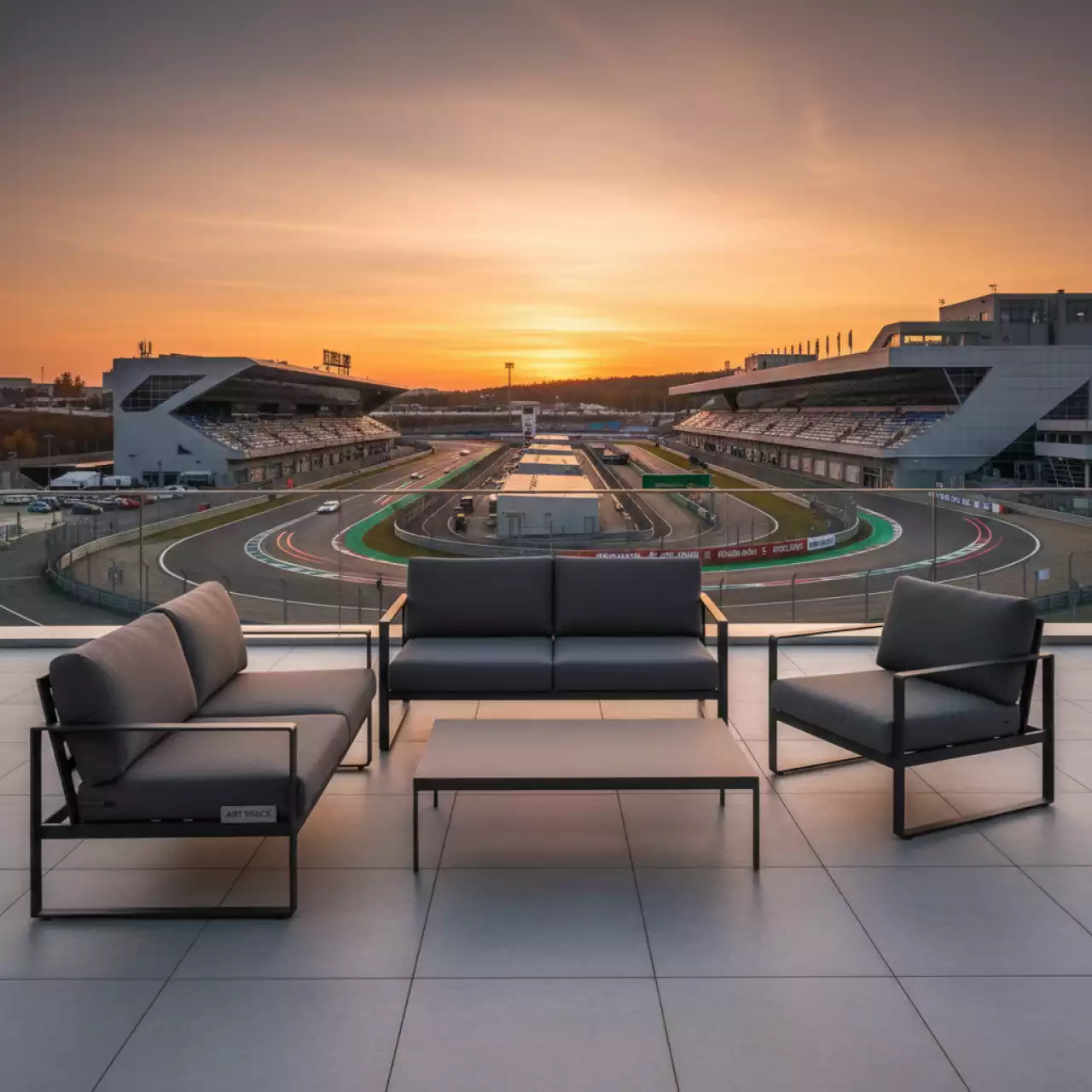 Аренда Комплект лаунж мебели Avesta на Сочи Автодроме — ART SPACE