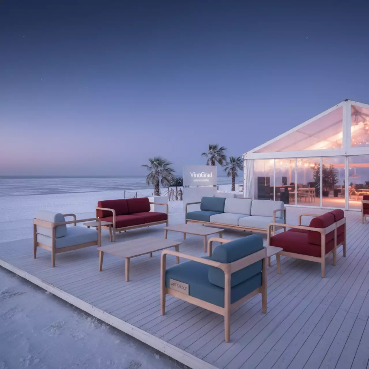 Аренда Комплект LC4T1 5 в пляжном комплексе VinoGrad — ART SPACE