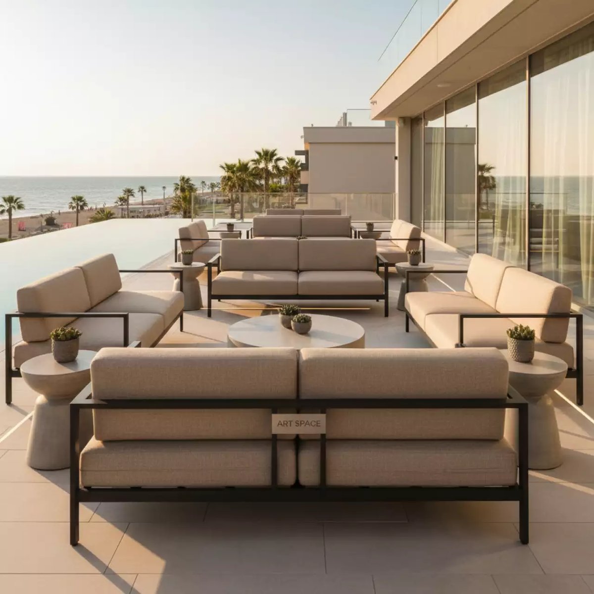 Аренда Комплект LC6T 7 бежевый 208 300 в Sport Inn Hotel & Wellness — ART SPACE