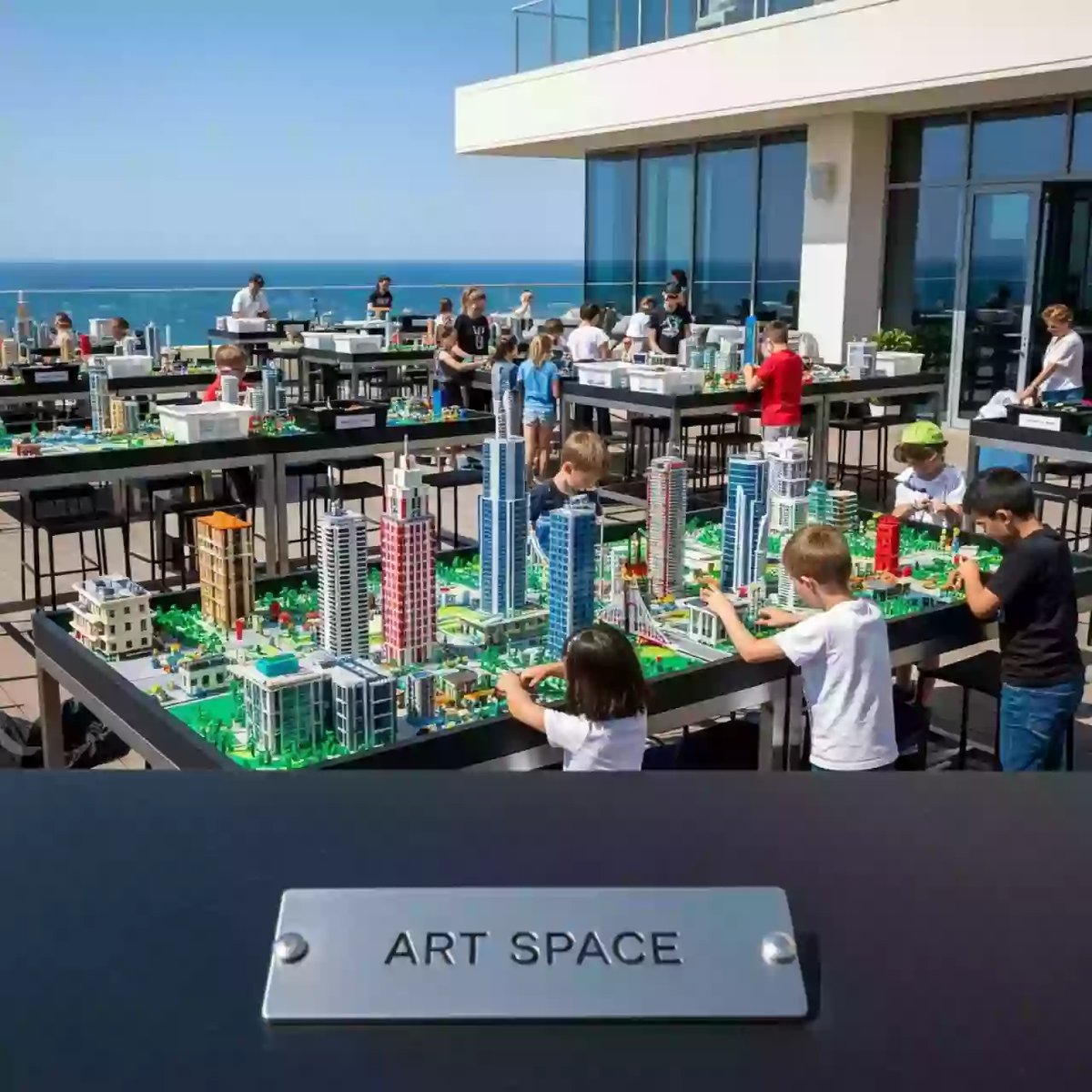 Аренда Комплект Lego для 20 детей творческое и познавательное развитие в Radisson Collection Paradise — ART SPACE