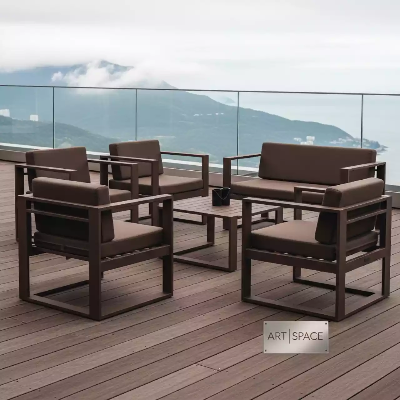 Аренда Комплект LS5O1T1 7 TW коричневый в Skypark Sochi — ART SPACE