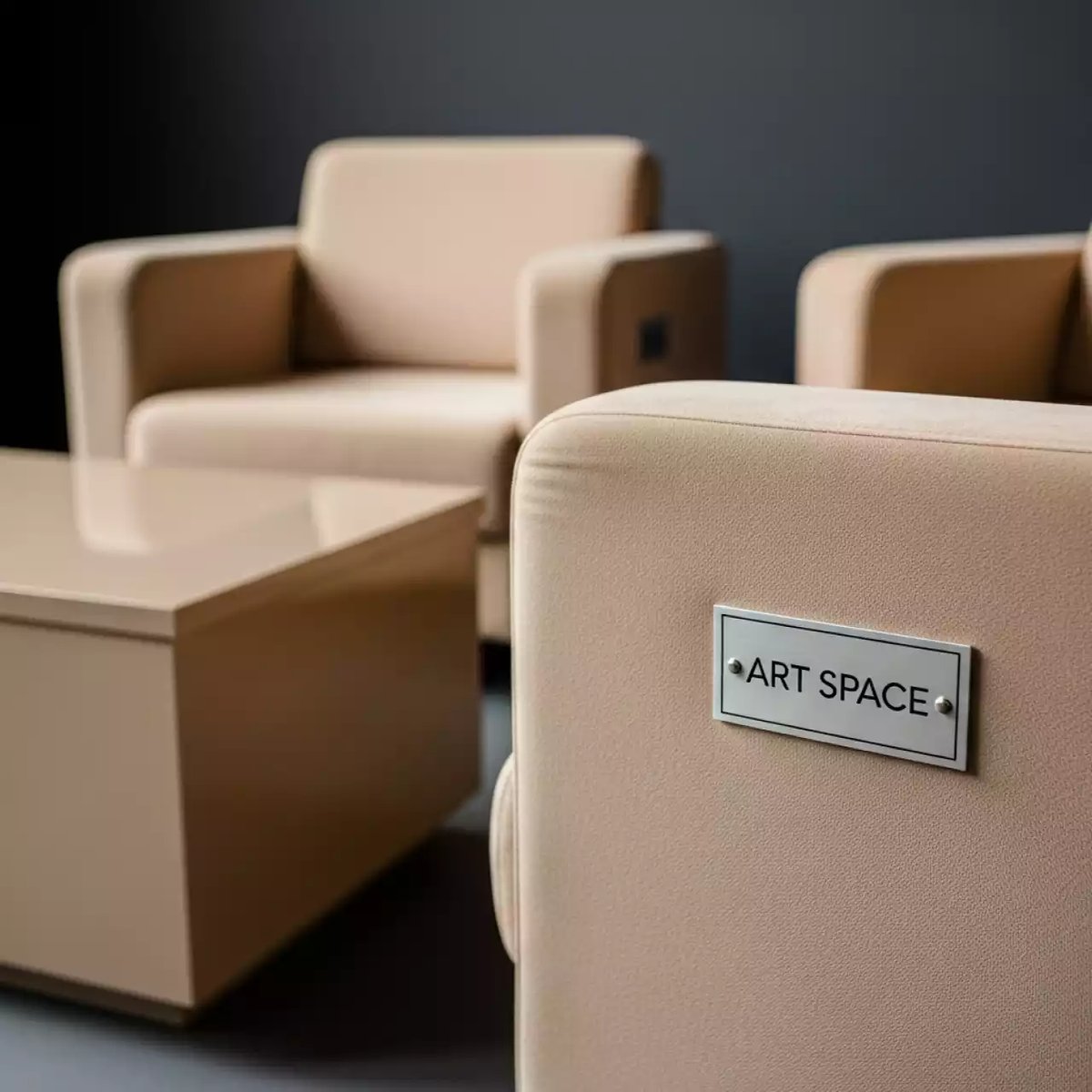 Аренда Комплект мебели AFM 709A T133 Beige 2 кресла и столик в Grand Karat Sochi — ART SPACE