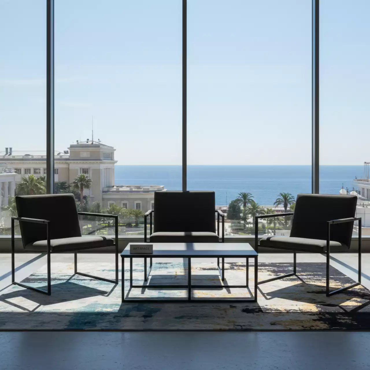 Аренда Комплект мебели Armona металл в зале «Чайка» (Морпорт) — ART SPACE