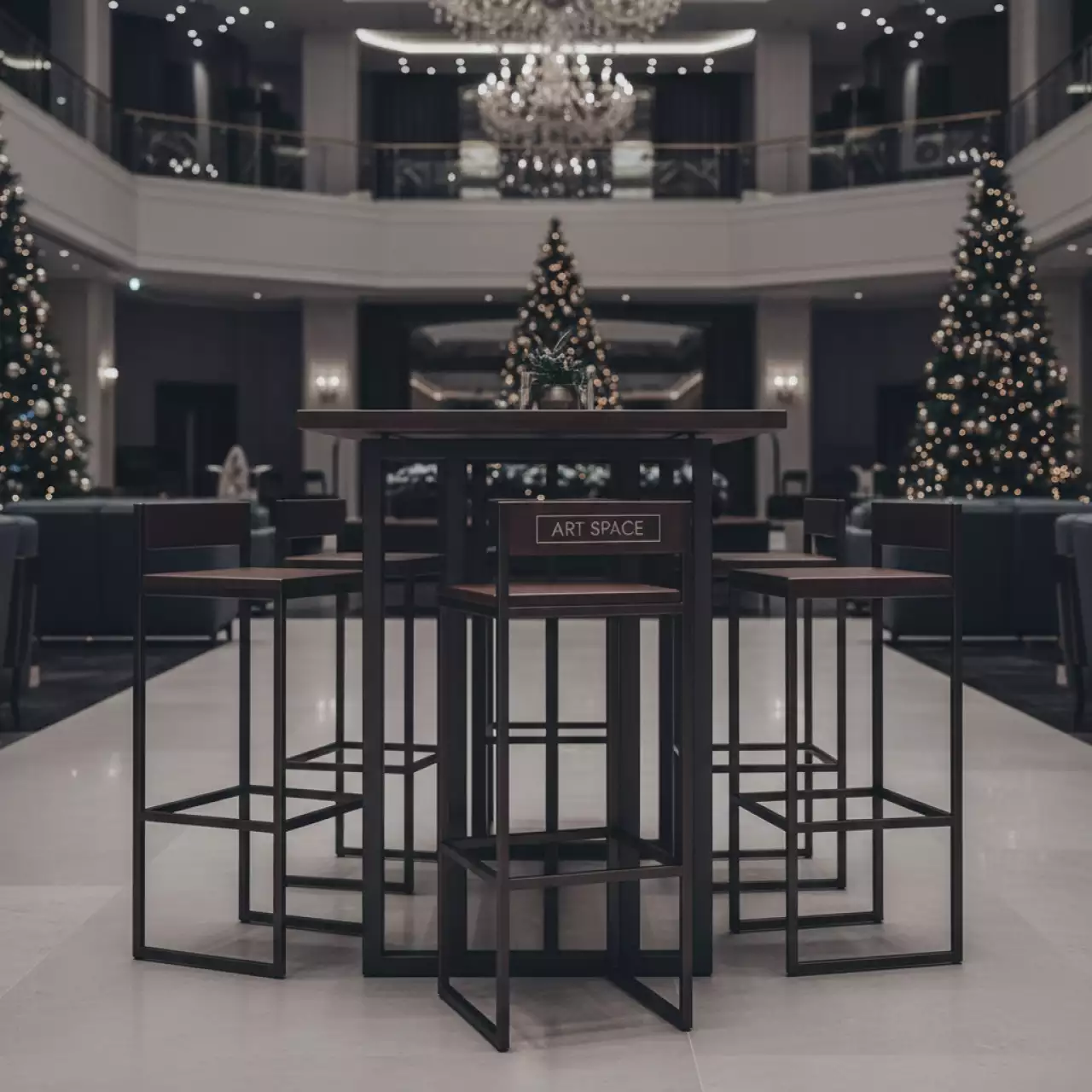 Аренда Комплект мебели барной на 4 персоны Apoyo в Rodina Grand Hotel & SPA — ART SPACE