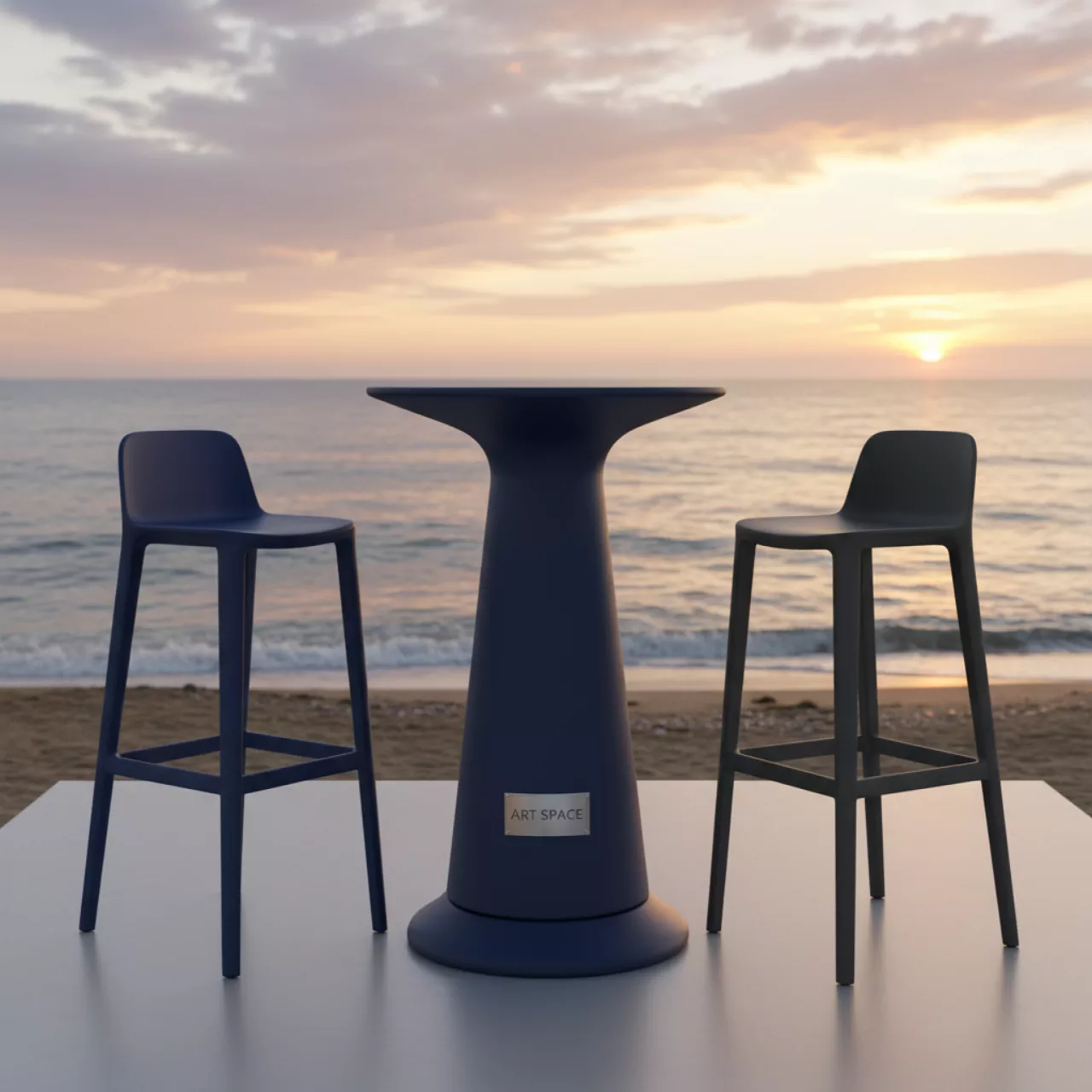 Аренда Комплект мебели барной Spritz Basic на пляже «Мандарин» — ART SPACE