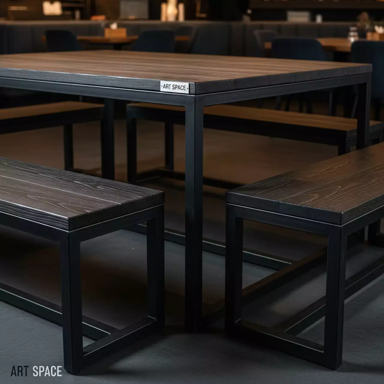 Аренда Комплект мебели деревянной Mali в ресторане «Высота 5642» — ART SPACE