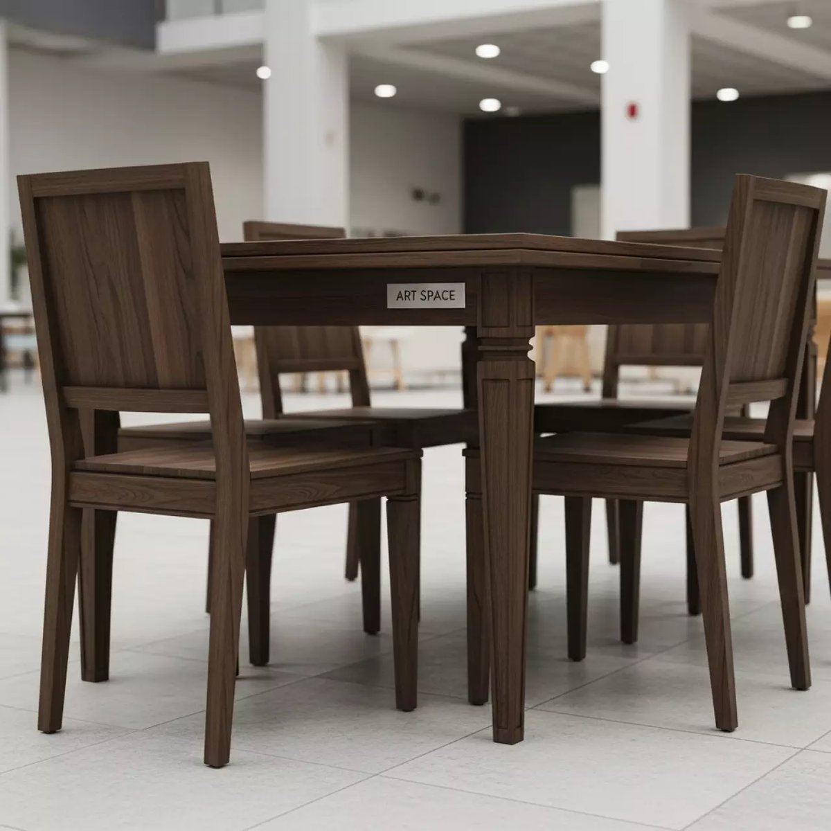 Аренда Комплект мебели деревянной Woodland в Керлинговом центре «Ледяной куб» — ART SPACE