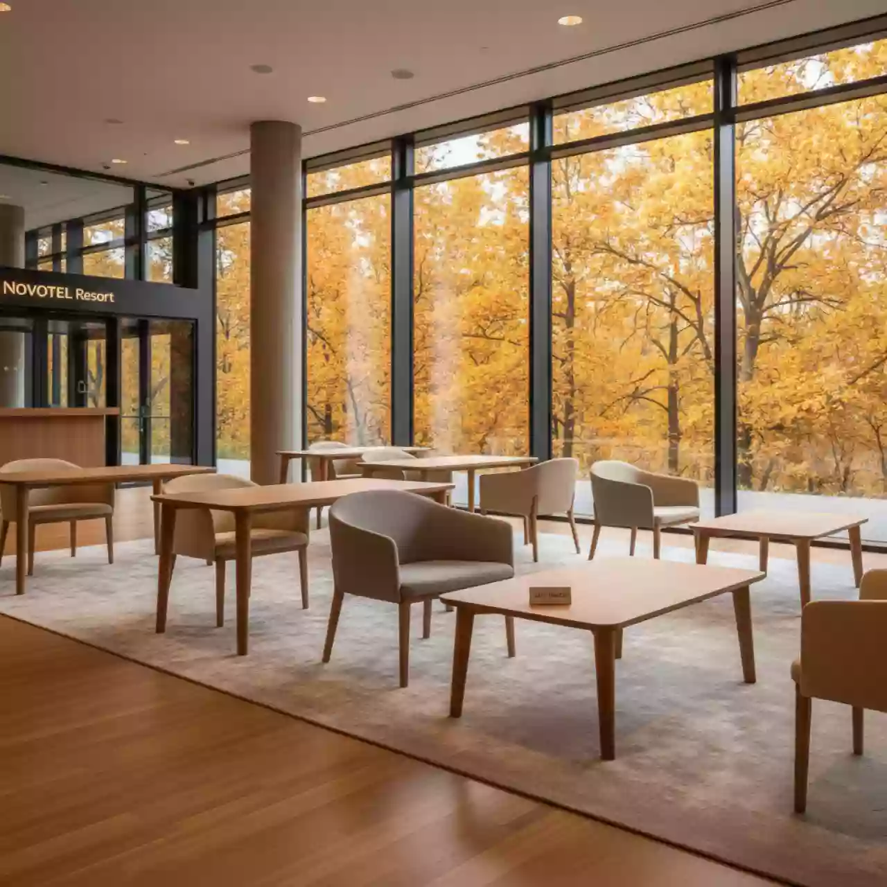 Аренда Комплект мебели для кафе Наполеон в Novotel Resort — ART SPACE