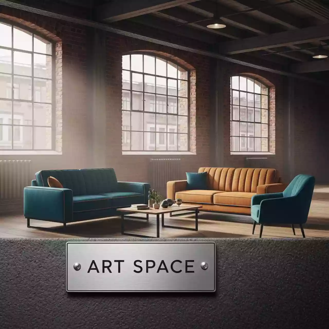 Аренда Комплект мебели для отдыха SF4 2P в лофте «Студия 21» — ART SPACE