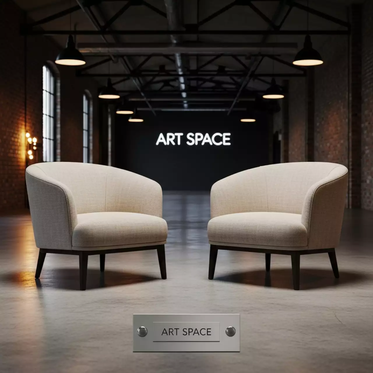 Аренда Комплект мебели кресел Royal Family AMELIA бежевые в Alpha Sirius — ART SPACE