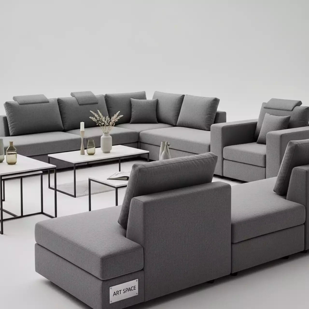 Аренда Комплект мебели Лас Вегас серый в Sochi Marriott Krasnaya Polyana — ART SPACE