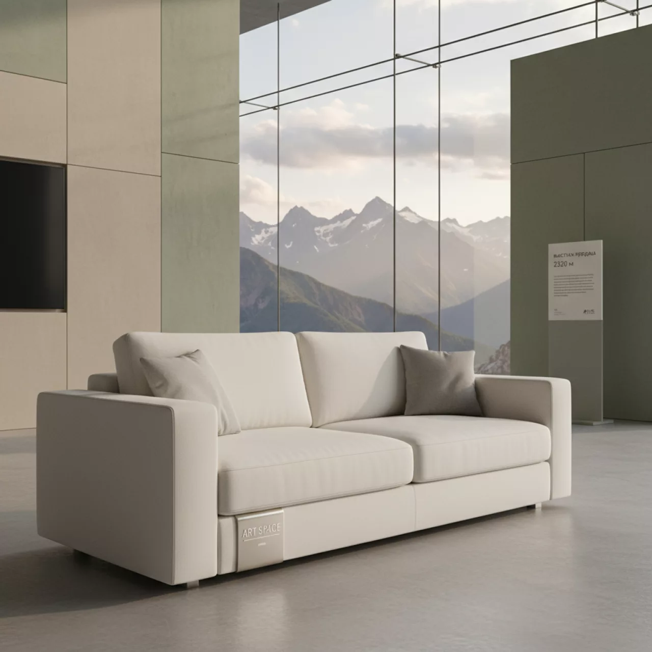 Аренда Комплект мебели Nebraska Sofa 2 на площадке Rosa Peak (2320м) — ART SPACE