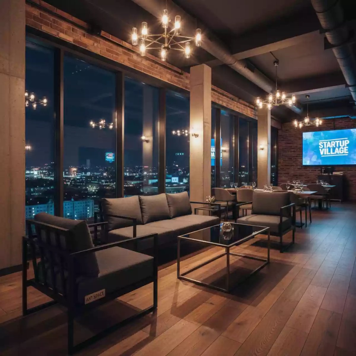 Аренда Комплект мебели New York в ресторане «Магеллан» — ART SPACE