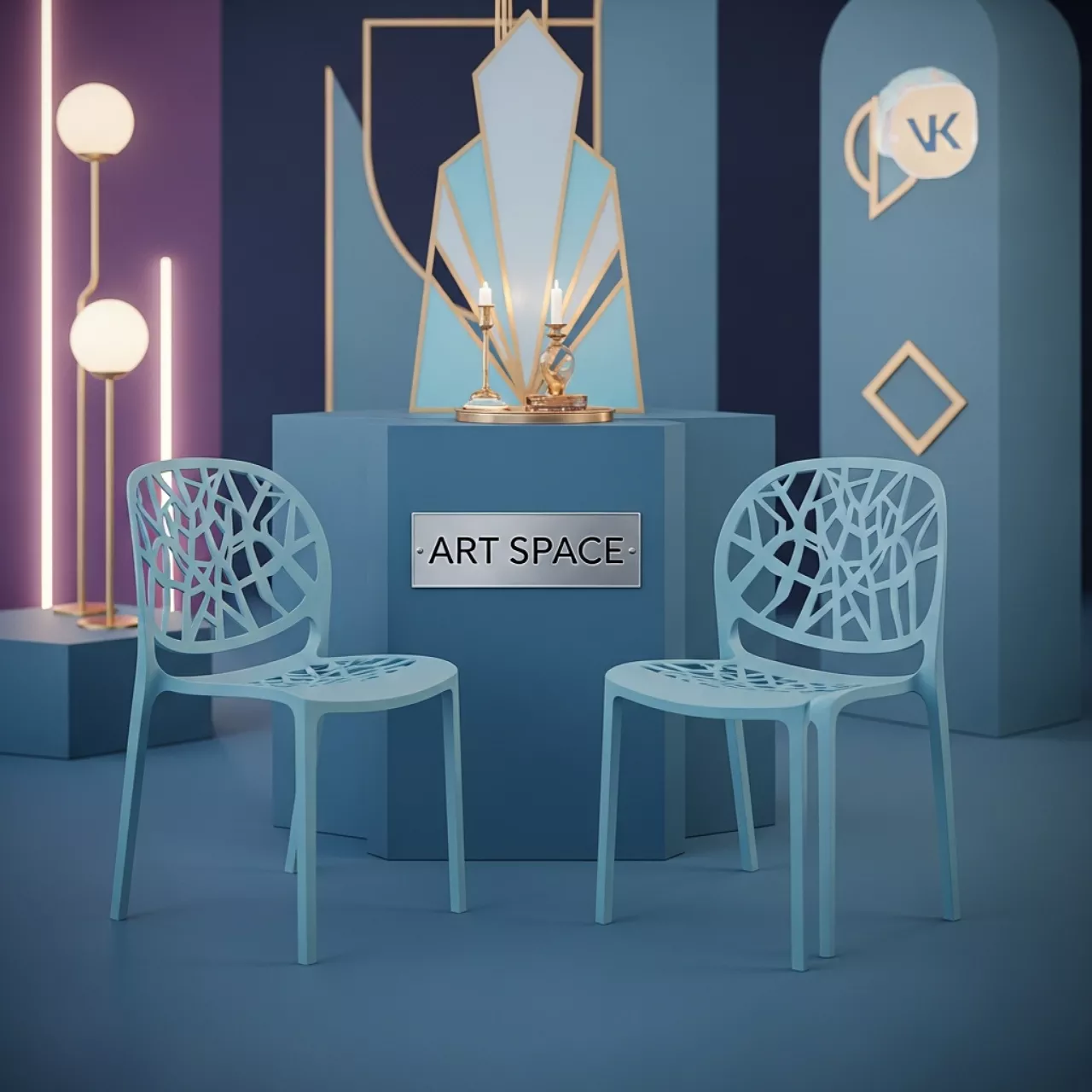 Аренда Комплект мебели пластиковой Sky 105 Air XL в Rodina Grand Hotel & SPA — ART SPACE