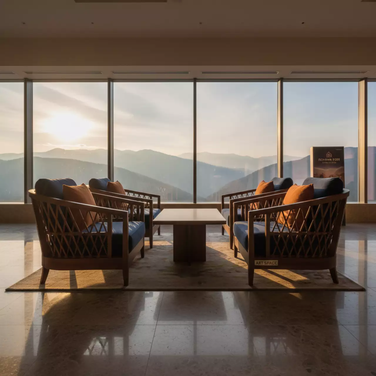 Аренда Комплект мебели плетеной деревянной Idea в Поляна 1389 Отель и Спа — ART SPACE