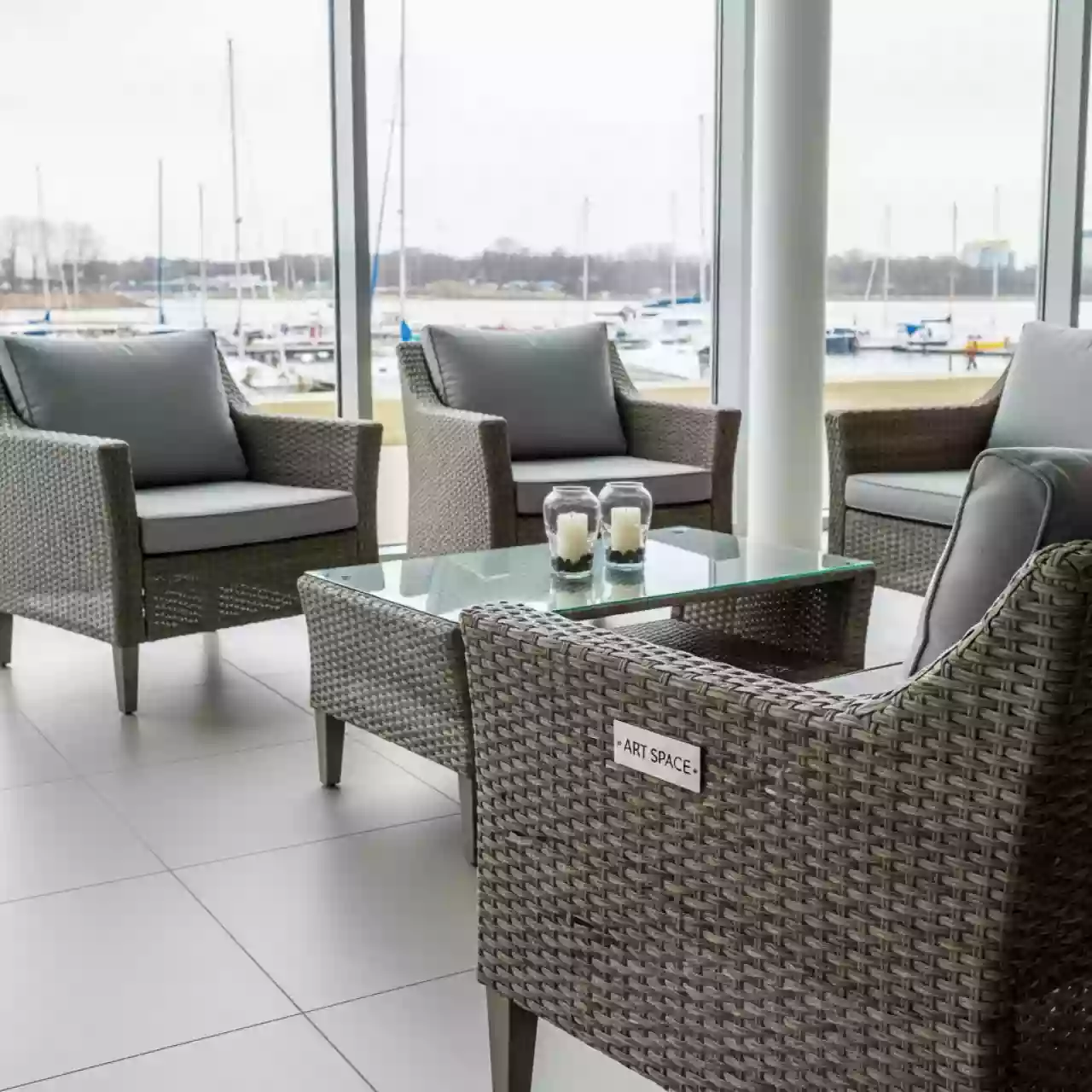 Аренда Комплект мебели плетеной из ротанга Падуя Paduja greige в зале «Чайка» (Морпорт) — ART SPACE