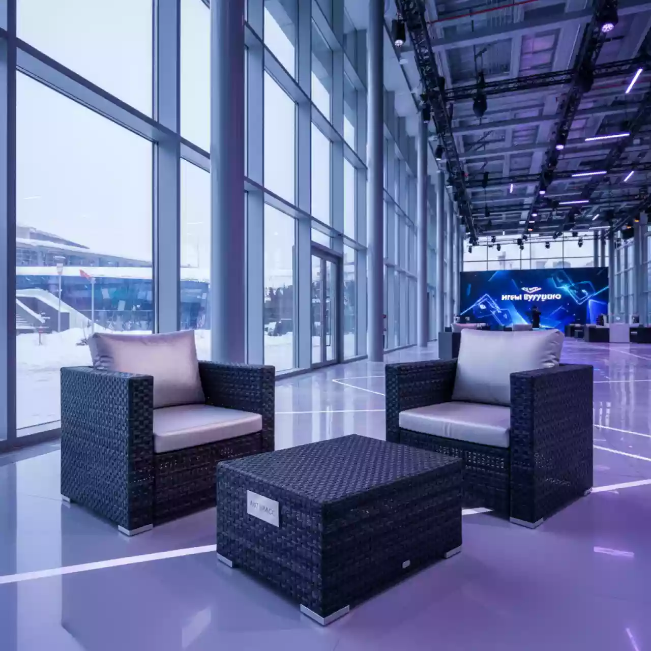 Аренда Комплект мебели плетеной Primo в Delta Sirius — ART SPACE