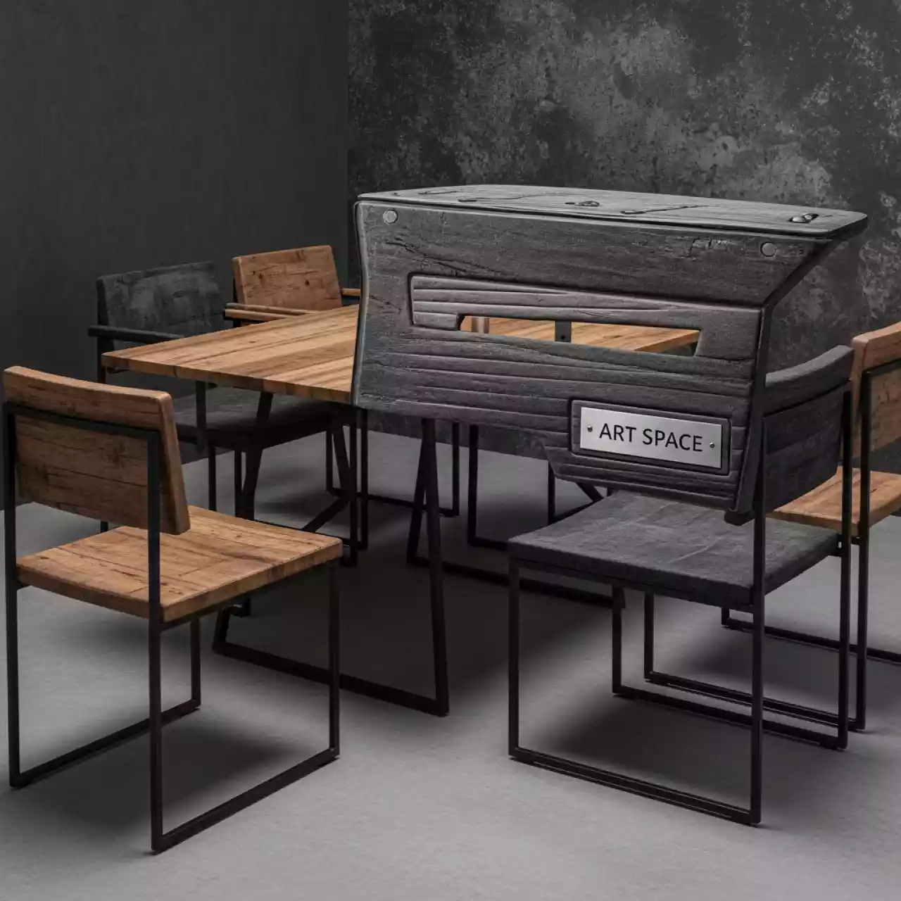 Аренда Комплект мебели R213E6 в ресторане «Магеллан» — ART SPACE