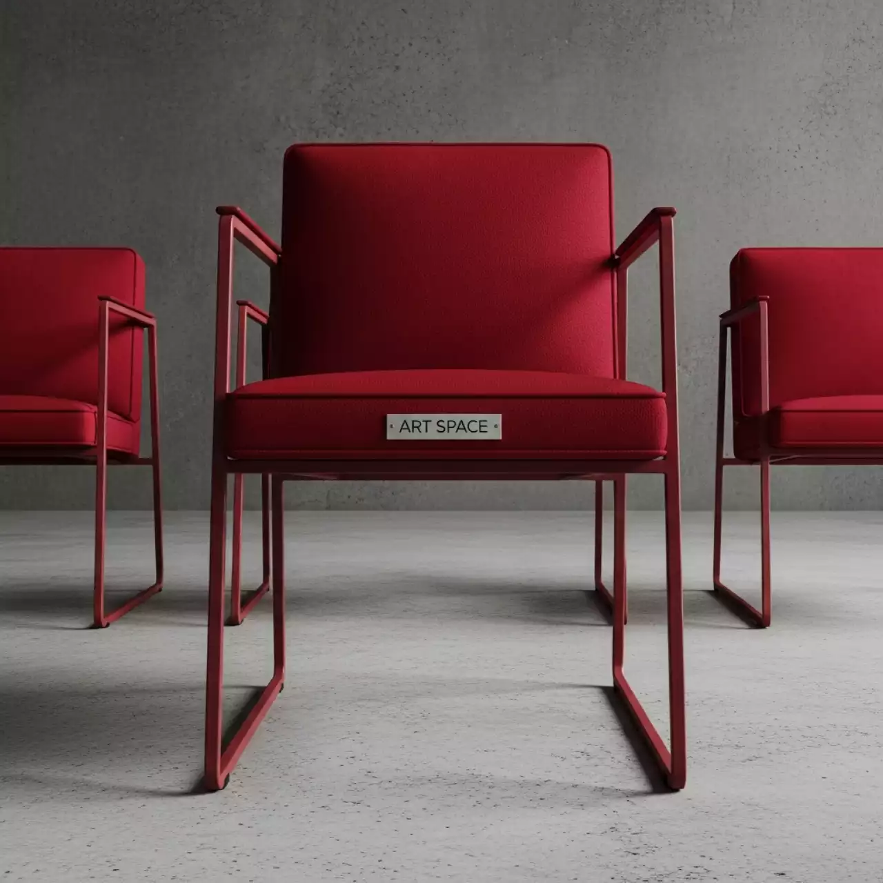 Аренда Комплект мебели стульев Royal Family KAI красный в санатории «Черноморье» — ART SPACE