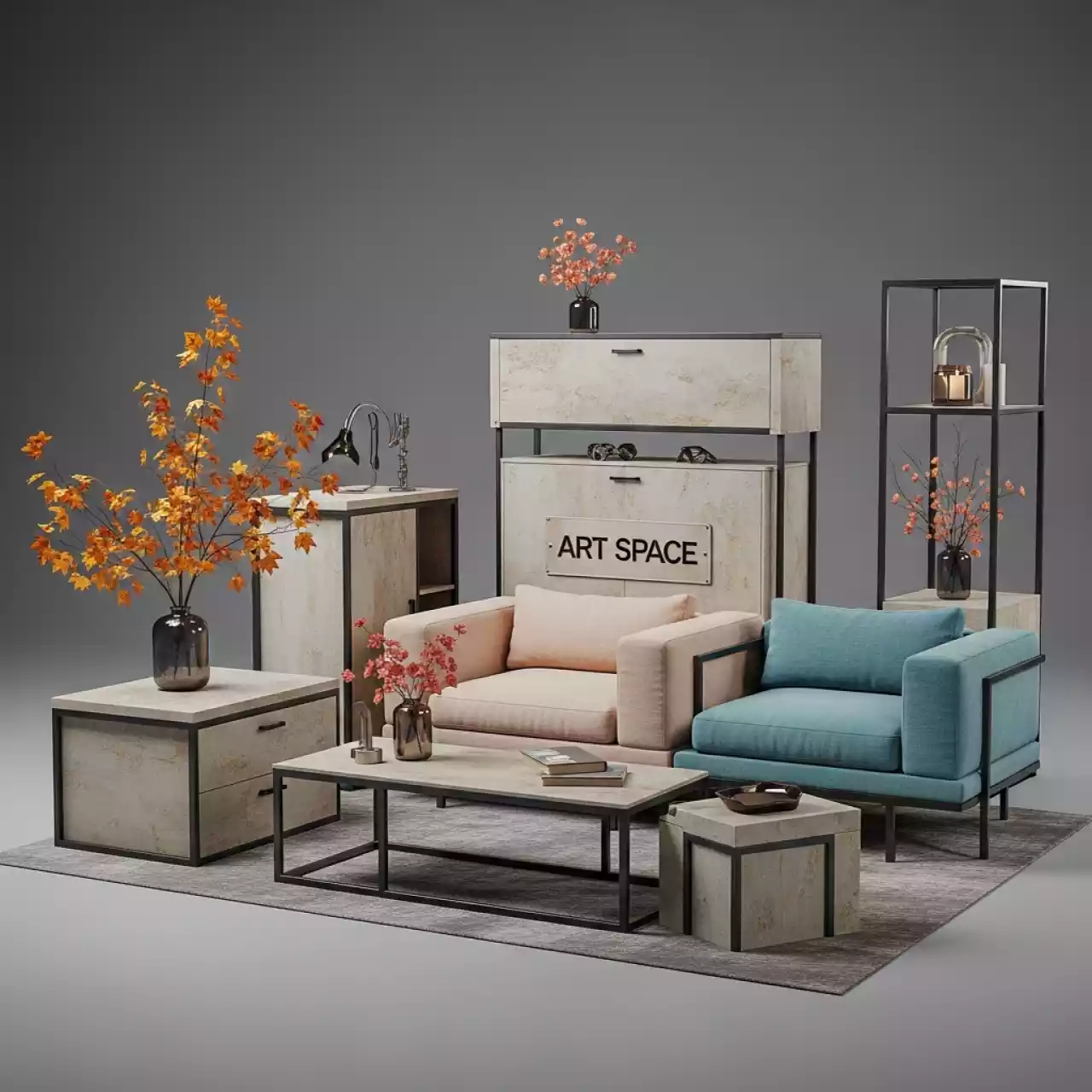 Аренда Комплект мебели T503SG Y35G W1289 pale в Зале органной и камерной музыки — ART SPACE