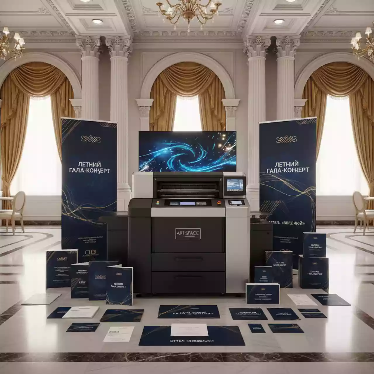 Аренда Комплект мини типографии на базе Canon imagePRESS C165 в отеле «Звездный» — ART SPACE