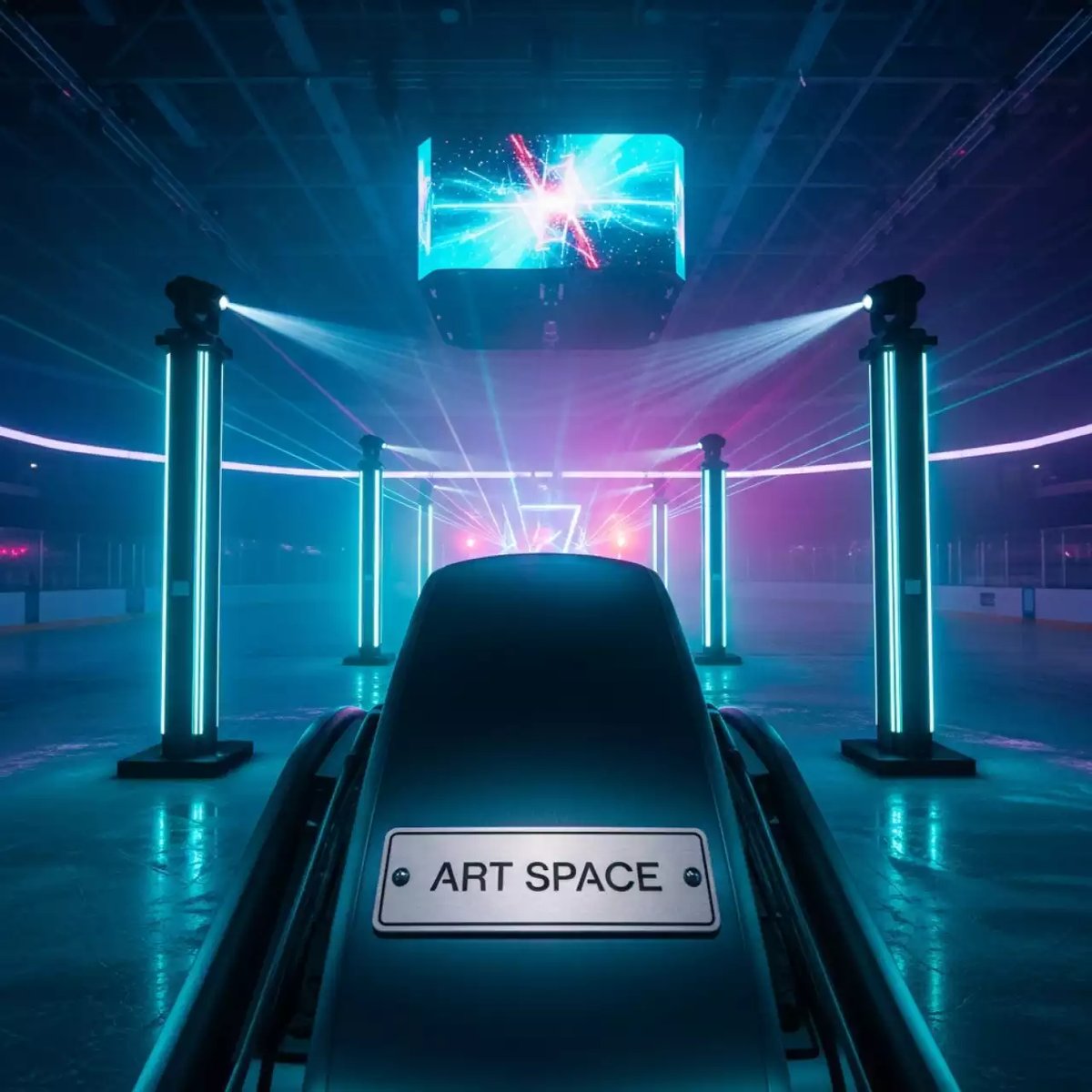 Аренда Комплект MS22T 3 в ледовой арене «Шайба» — ART SPACE