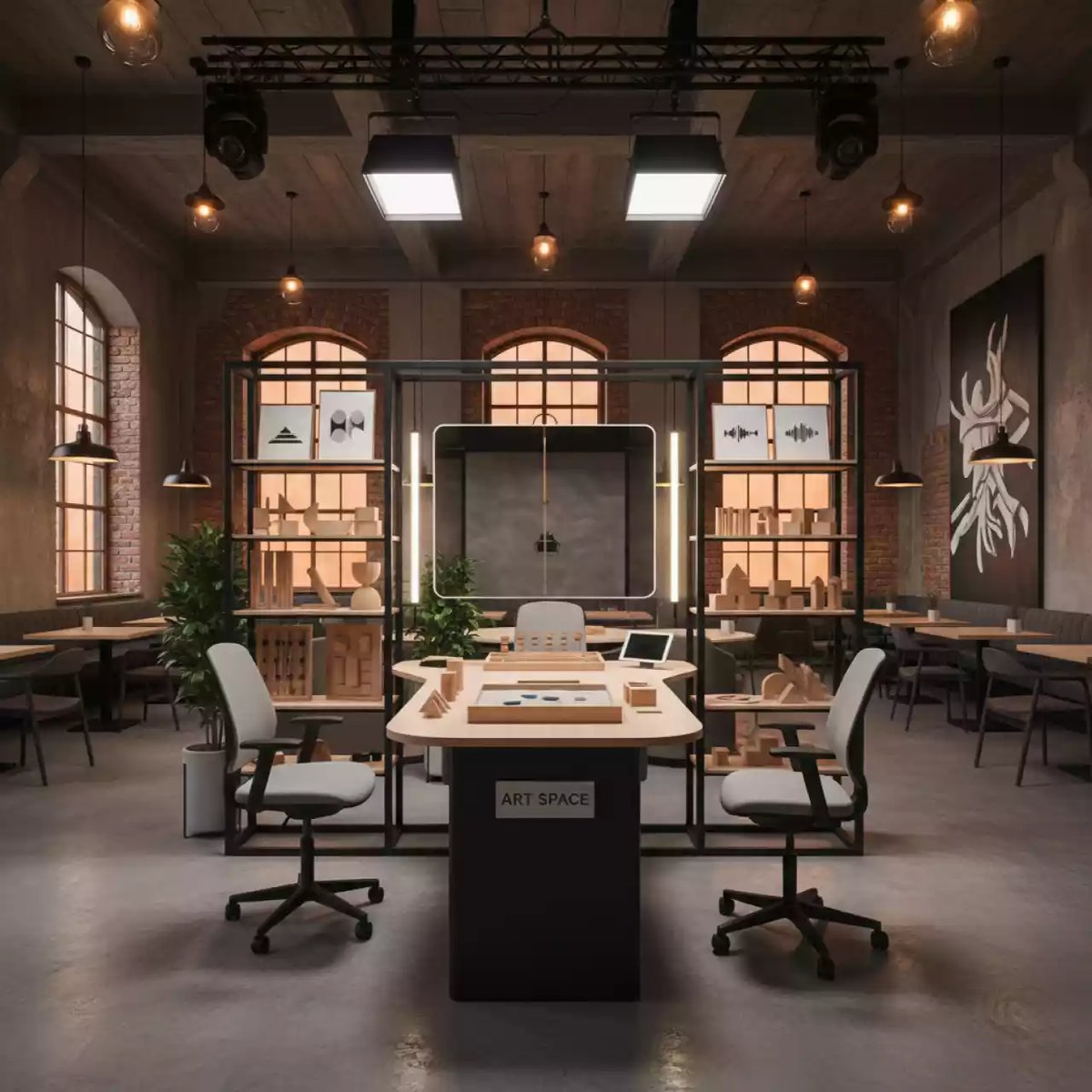 Аренда Комплект оборудования для кабинета логопеда в ресторане «Магадан» — ART SPACE