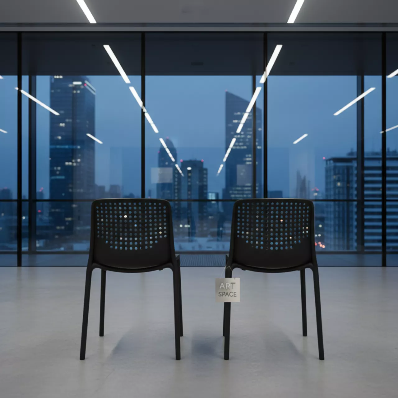 Аренда Комплект пластиковых стульев Bora Bistrot Set 2 в ОКЦ «Галактика» — ART SPACE