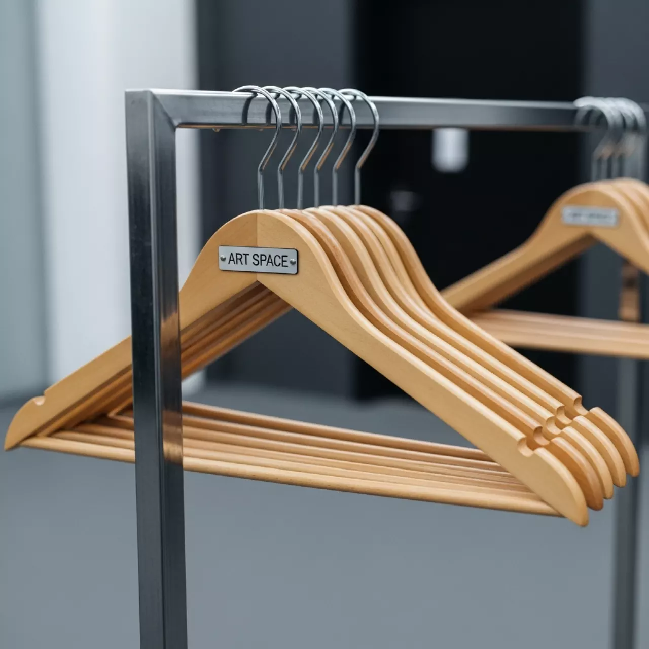 Аренда Комплект плечиков натуральных 10 шт на Сочи Автодроме — ART SPACE