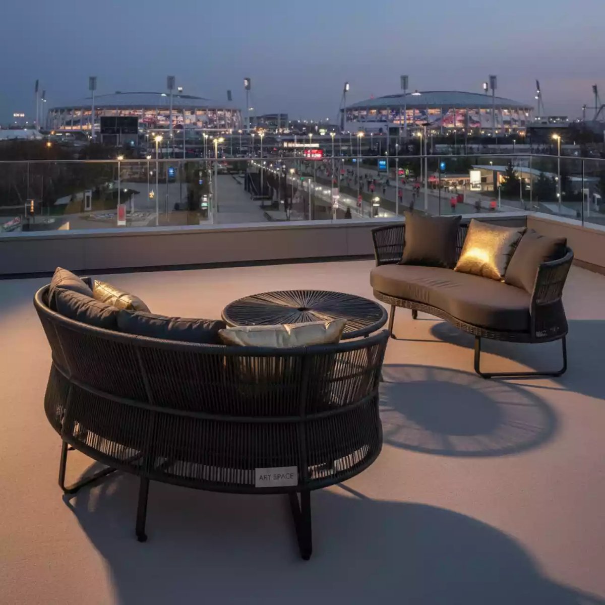 Аренда Комплект плетеной мебели Diana Cirkel в Alpha Sirius — ART SPACE