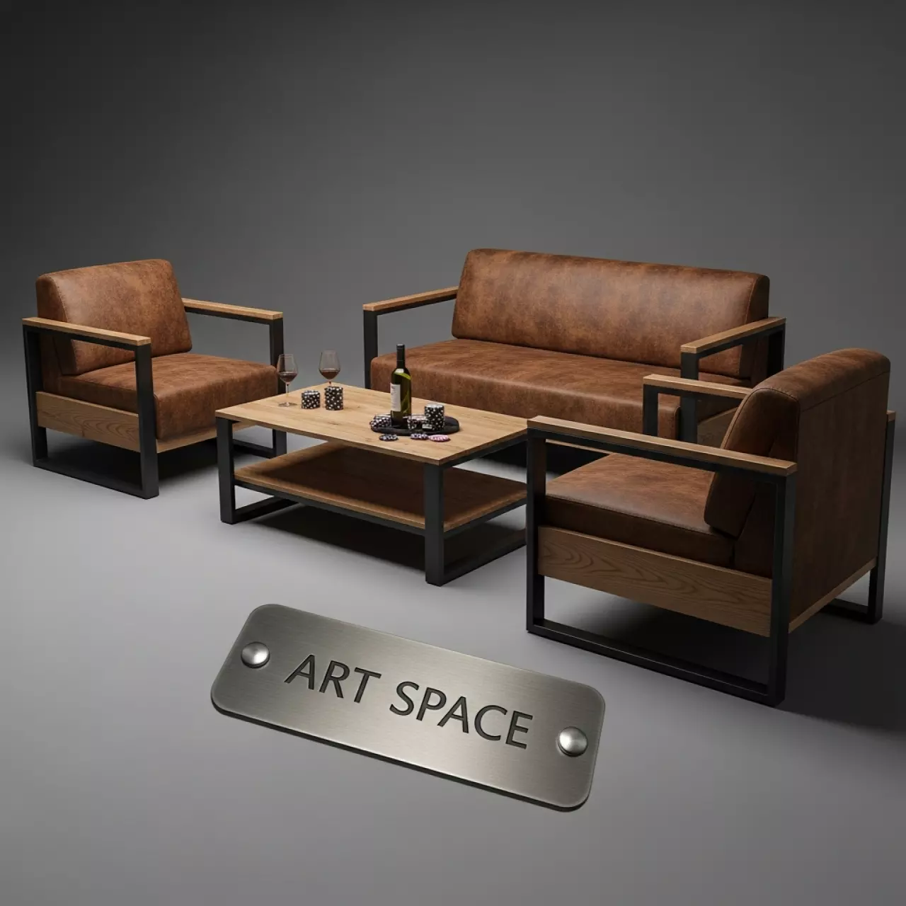 Аренда Комплект PS3C2T 4 коричневый в Sport Inn Hotel & Wellness — ART SPACE