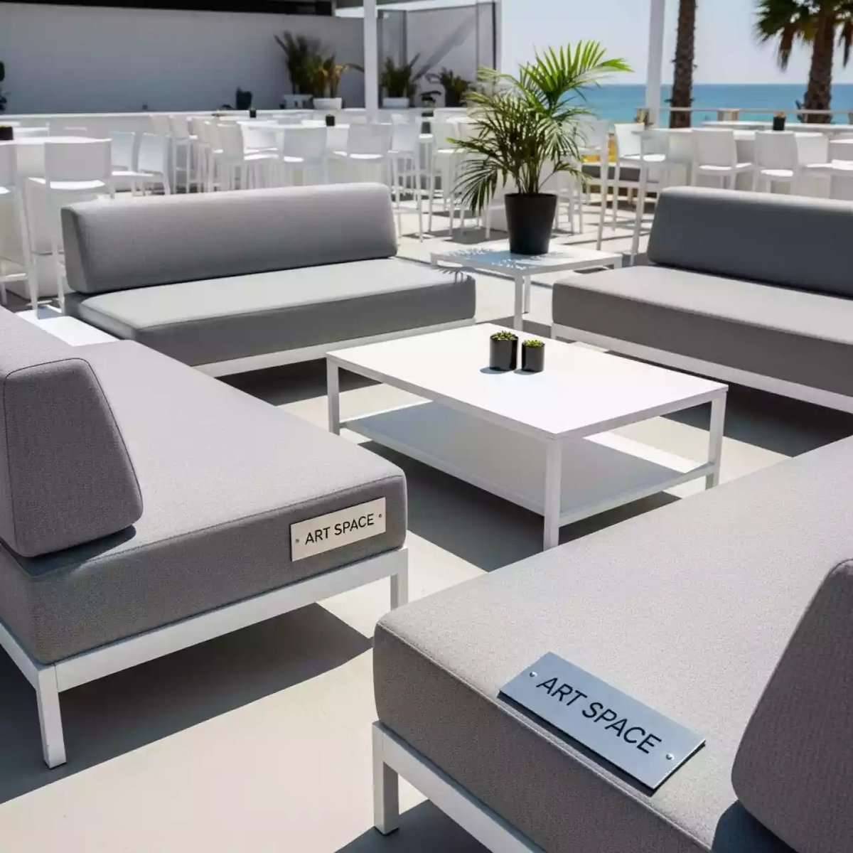 Аренда Комплект Ravona KD lounge в пляжном клубе Del Mar — ART SPACE