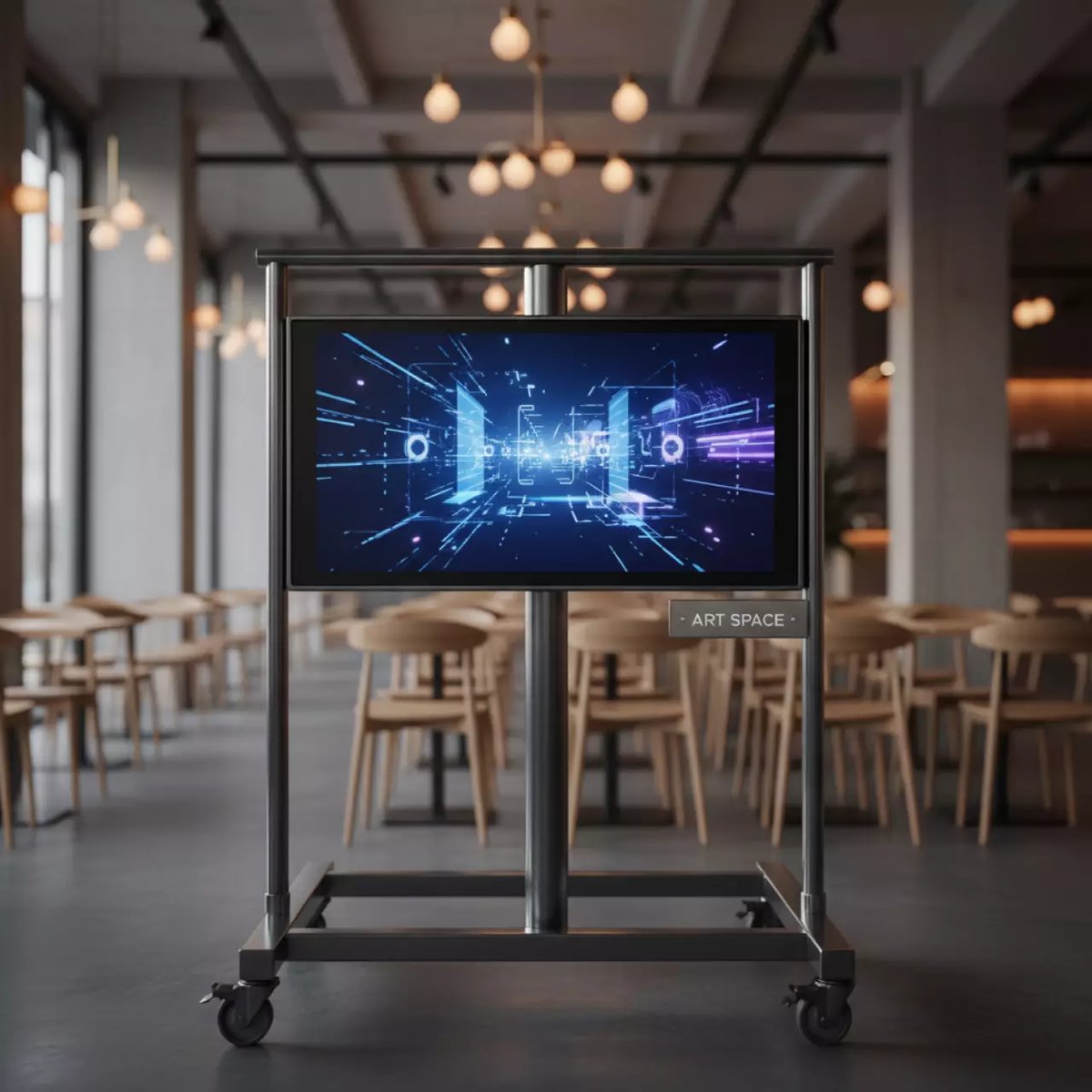 Аренда Комплект раздвижная рельсовая система IGB1L интерактивная панель INTERWRITE MTM 86T9 86 в ресторане «Sanremo» — ART SPACE