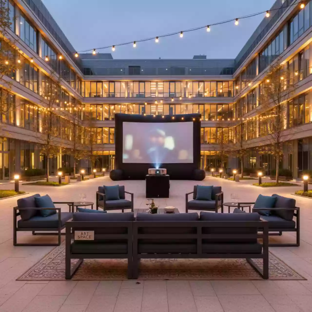 Аренда Комплект садовой мебели HELEX Positano Family в Университете «Сириус» — ART SPACE