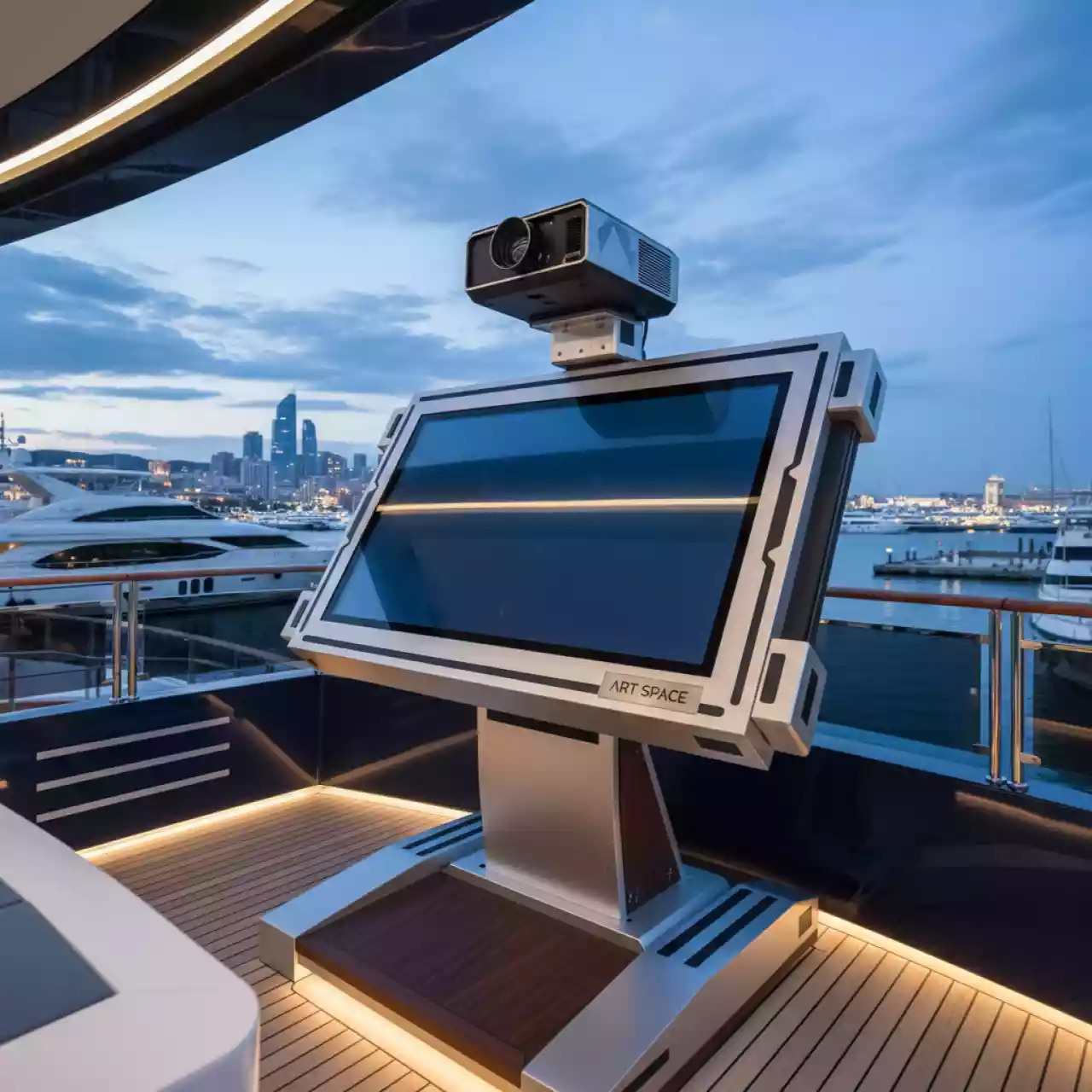 Аренда Комплект SBM777v31b SMART SBM777 77 дюймов проектор крепление Морпорт Сочи — ART SPACE