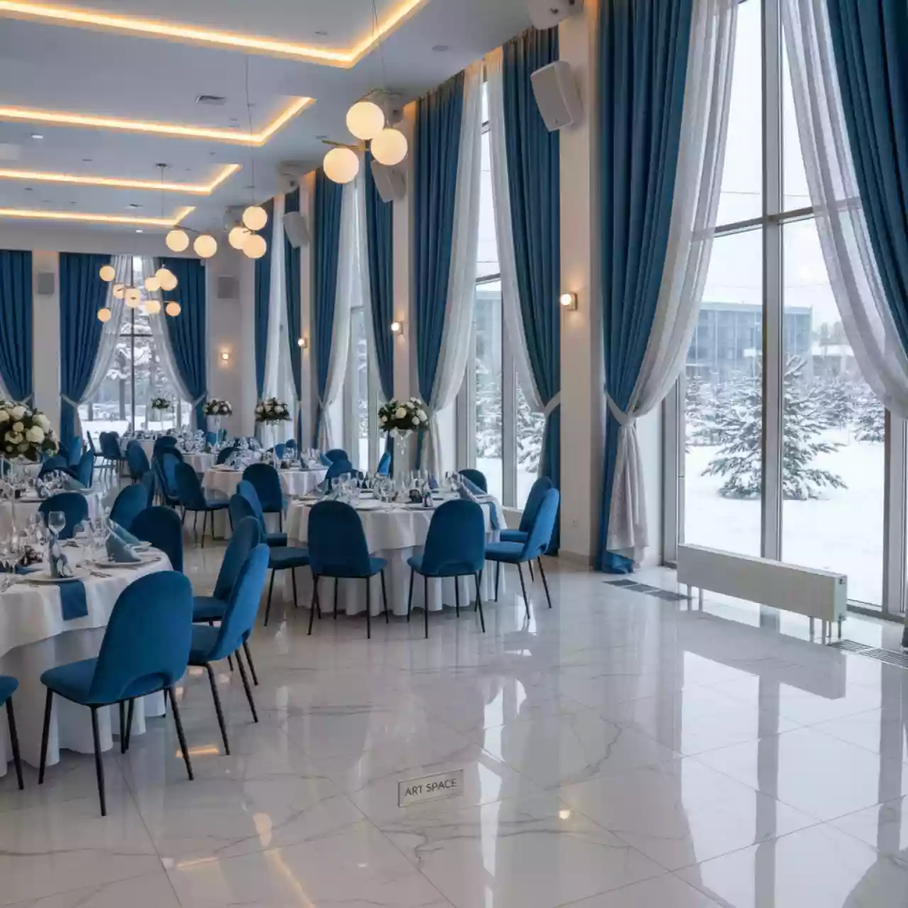 Аренда Комплект штор с москитной сеткой Ocean в санатории «Заполярье» — ART SPACE