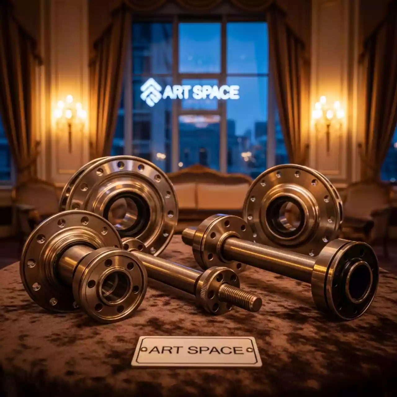 Аренда Комплект ступиц и осей TETRIX MAX в Mövenpick Hotel — ART SPACE