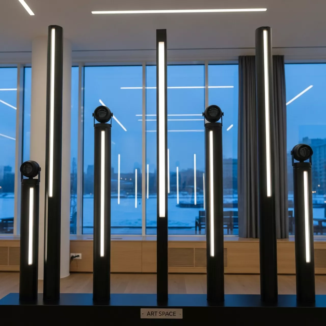 Аренда Комплект света TOTEM MONO 6 на Имеретинской набережной — ART SPACE