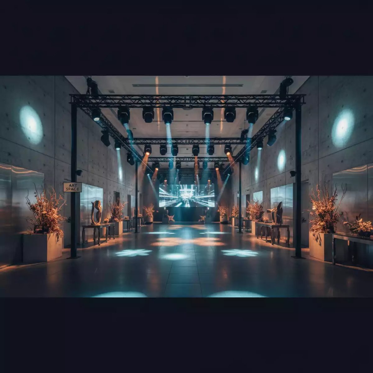 Аренда Комплект светового оборудования 10 в Mövenpick Hotel — ART SPACE