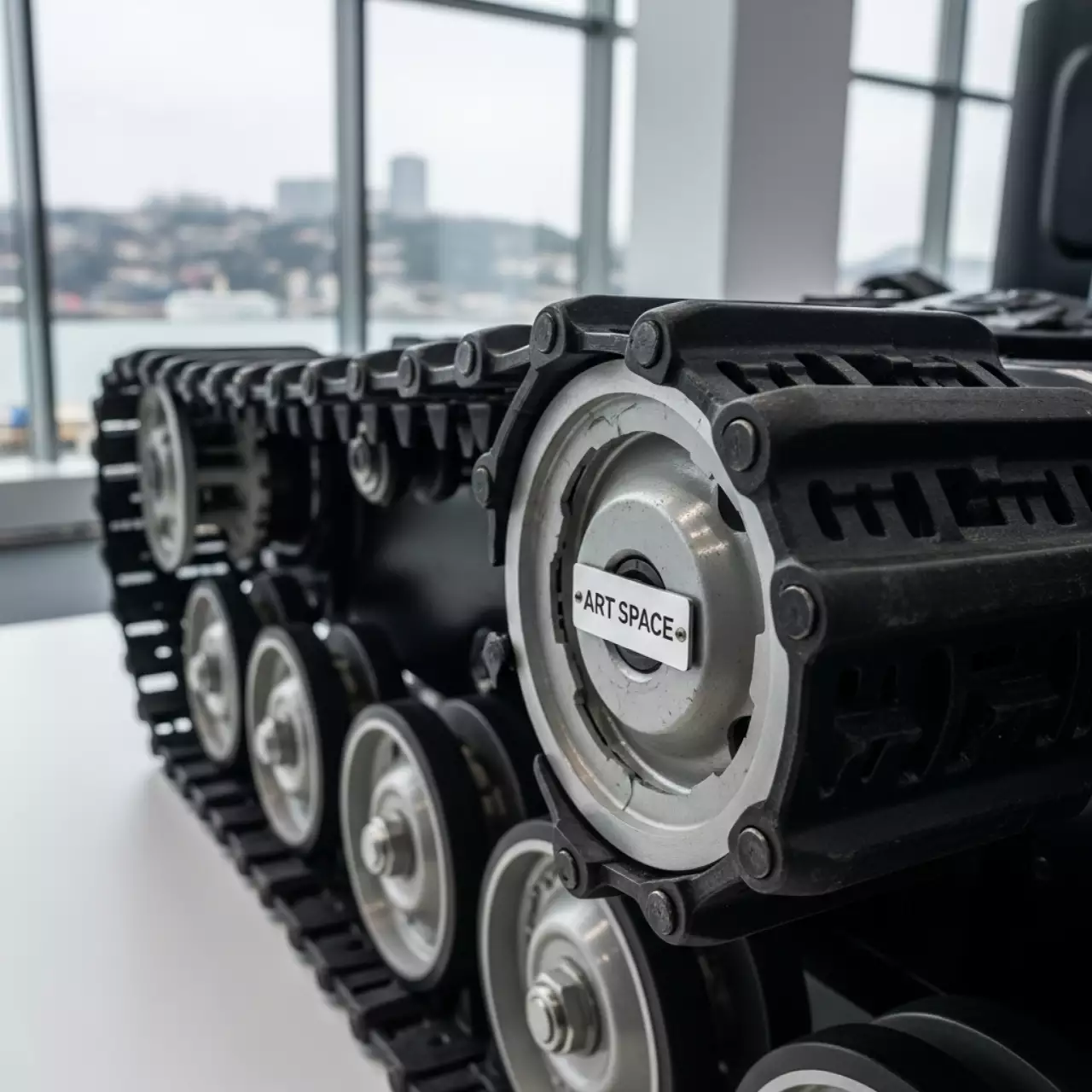 Аренда Комплект Tank Tread TETRIX MAX на территории Морпорта Сочи — ART SPACE